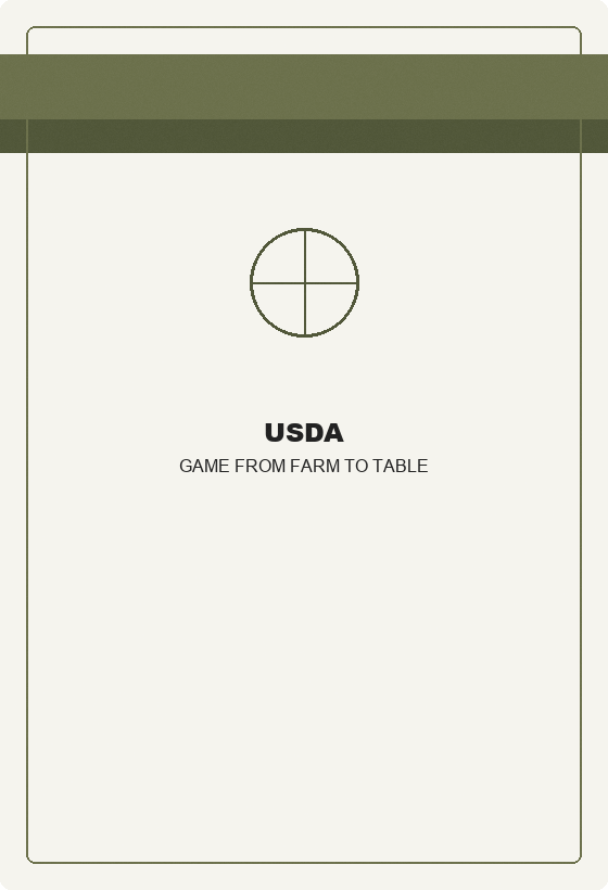 USDA - Game from Farm to Table